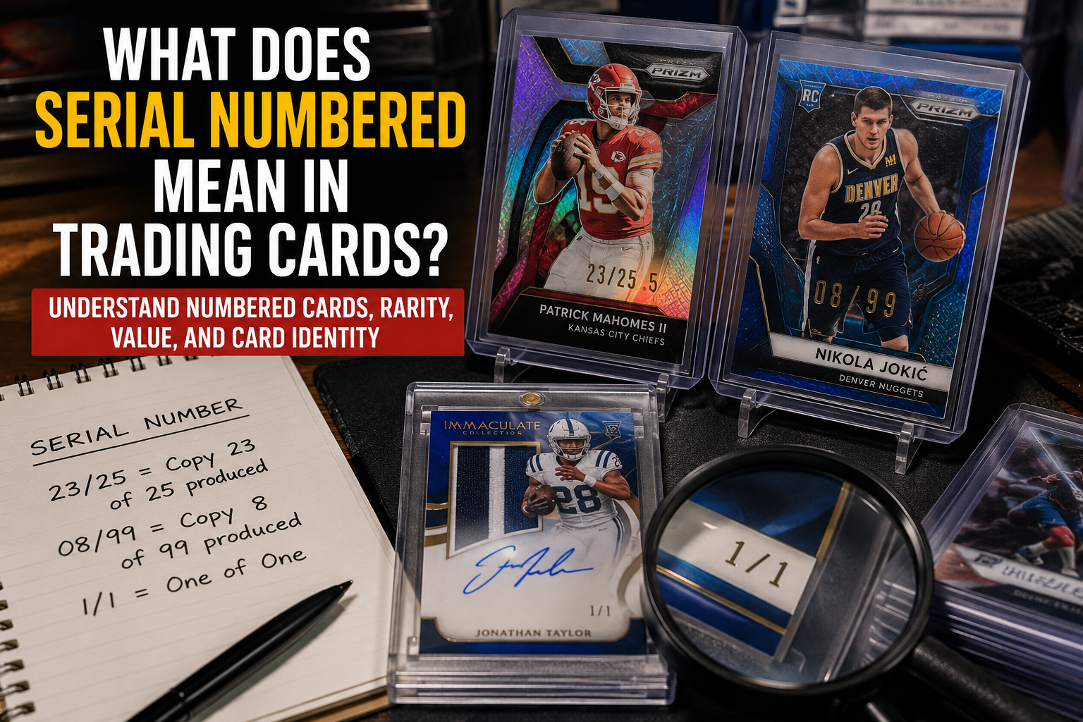 What Does Serial Numbered Mean In Trading Cards? — CardWiki