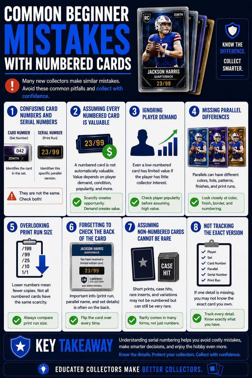 Common Beginner Mistakes With Numbered Cards