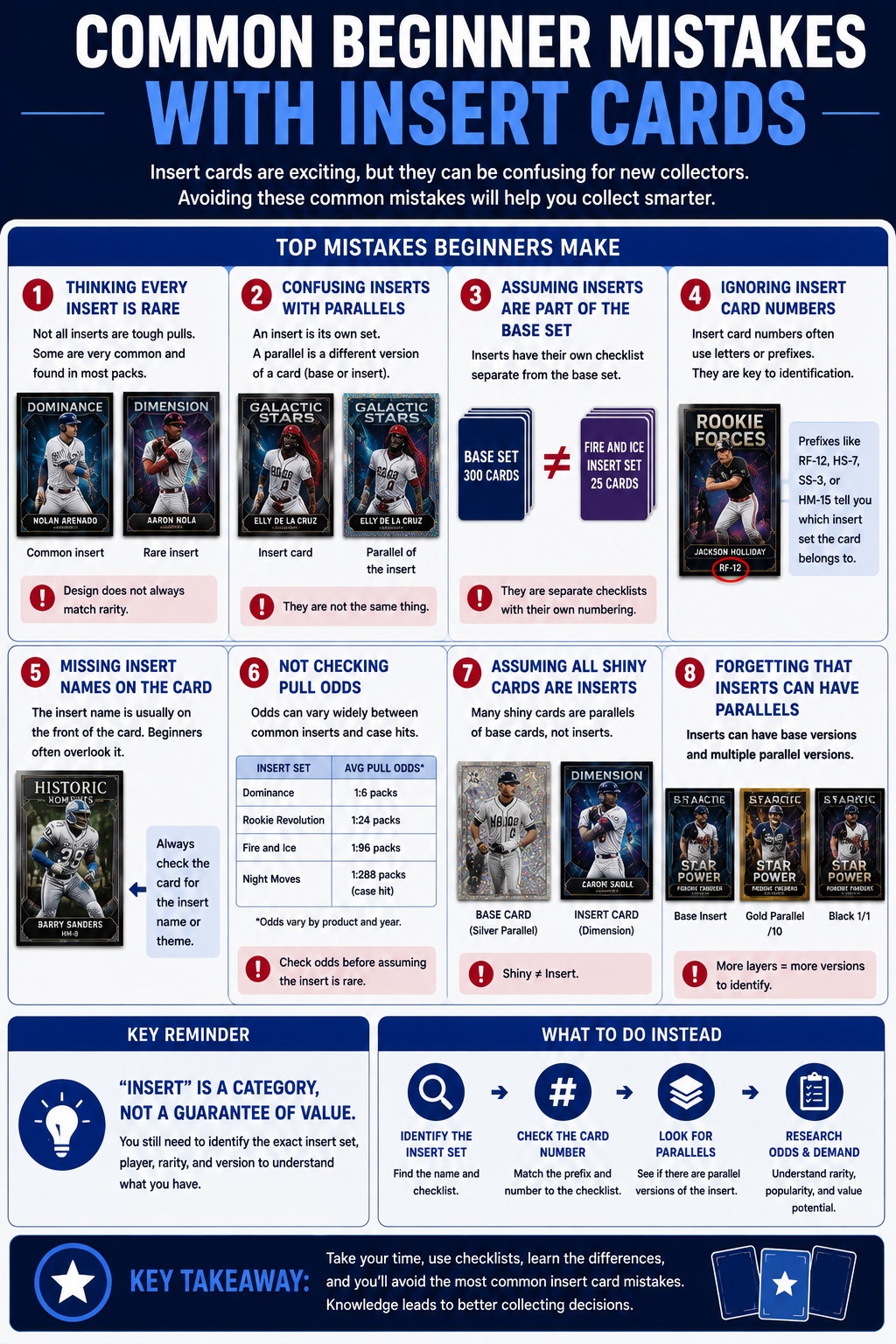 Common Beginner Mistakes With Insert Cards