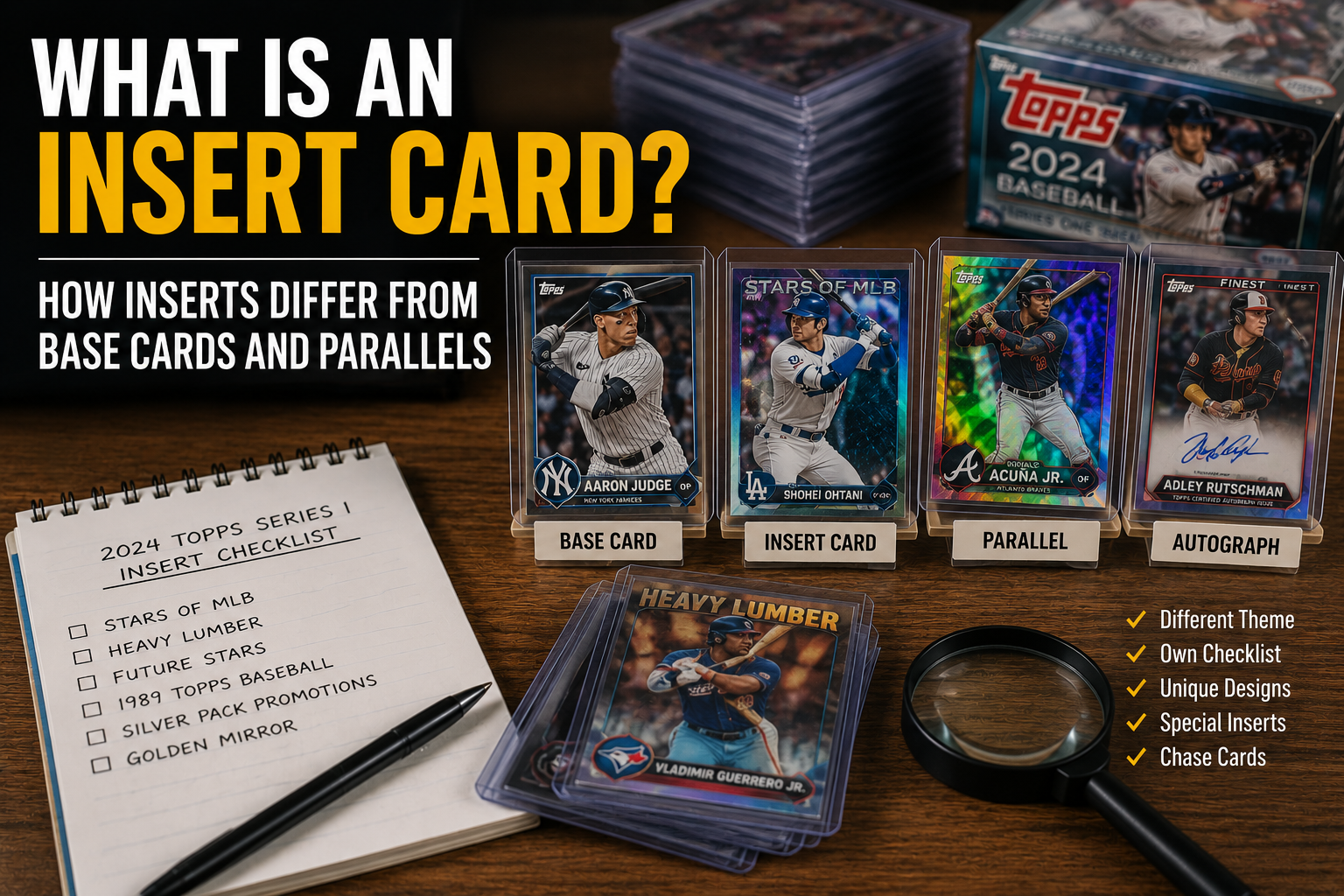 Bluecard Inserts What Is An Insert Card? How Inserts Differ From Base Cards And ...