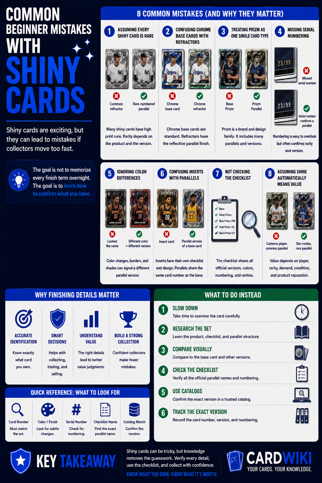 Common Beginner Mistakes With Shiny Cards