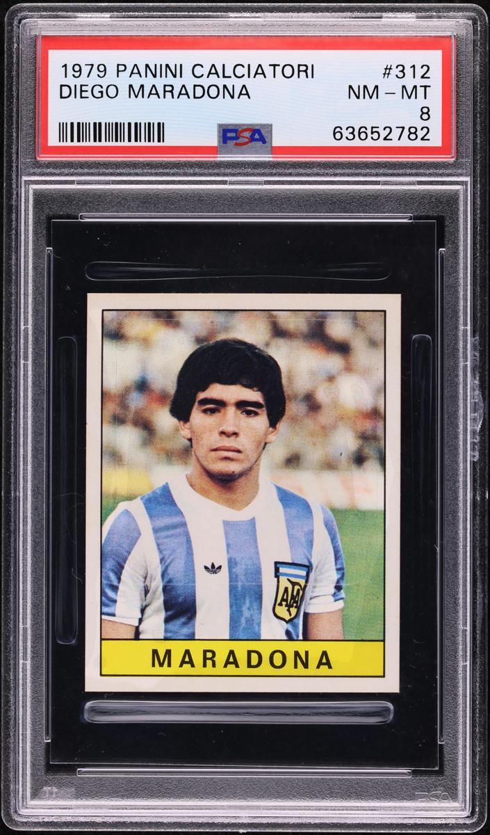 1979 Diego Maradona Panini Calciatori Soccer #312