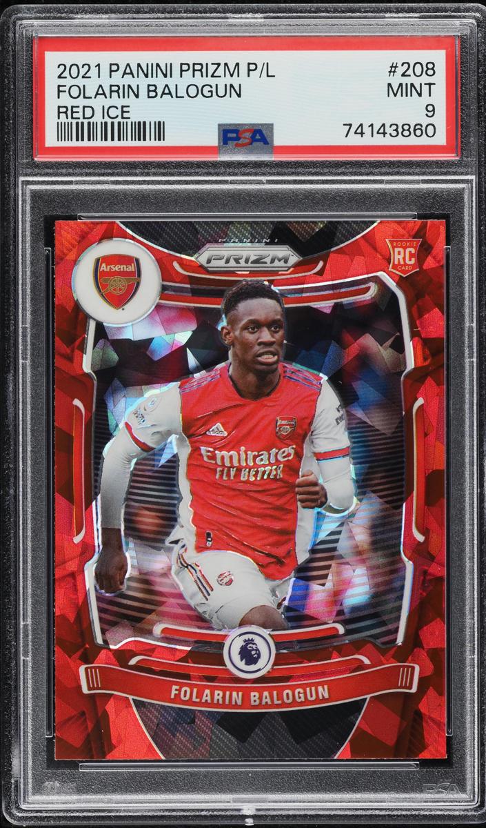 2021 Folarin Balogun Panini Prizm #208 (Red Ice)
