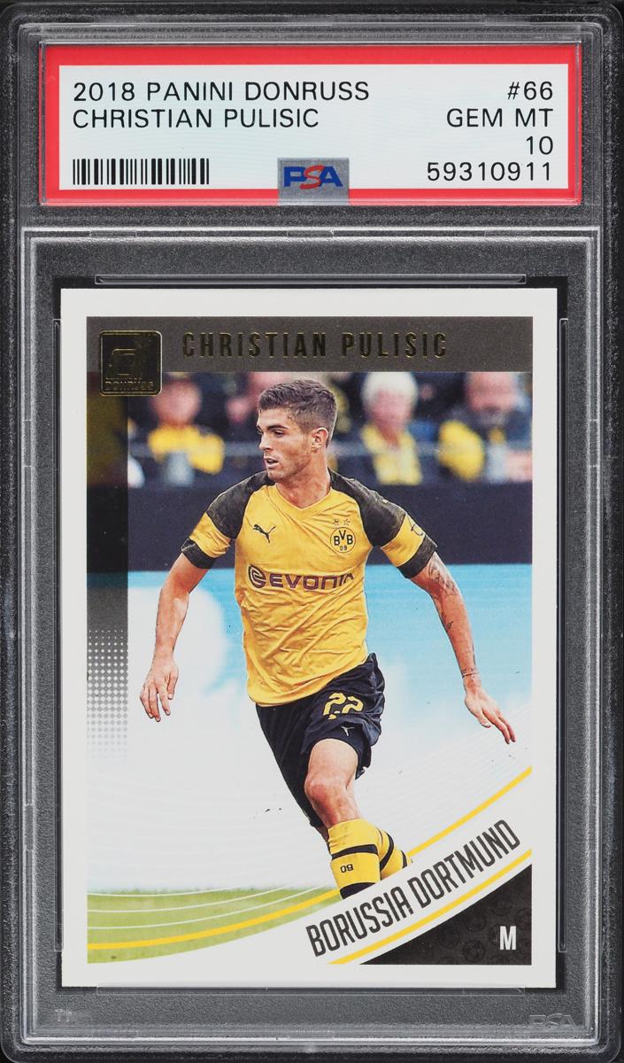 2018 Christian Pulisic Panini Donruss Soccer #66
