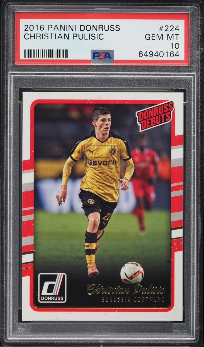 2016 Christian Pulisic Panini Donruss Soccer #224
