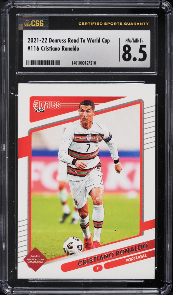 2021 Cristiano Ronaldo Panini Donruss Road To Qatar Soccer #116