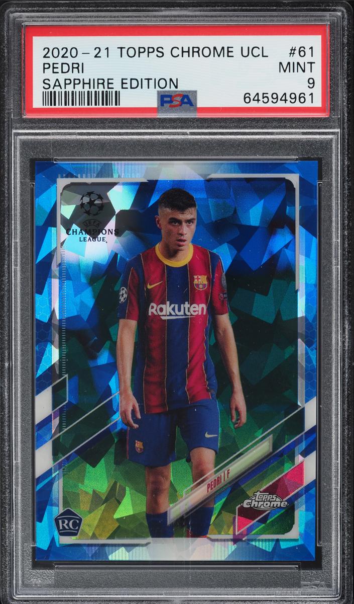 2020 Pedri Topps Chrome #61