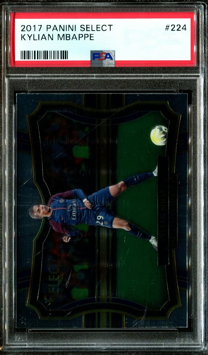 2017 Kylian Mbappe Panini Select Soccer #224