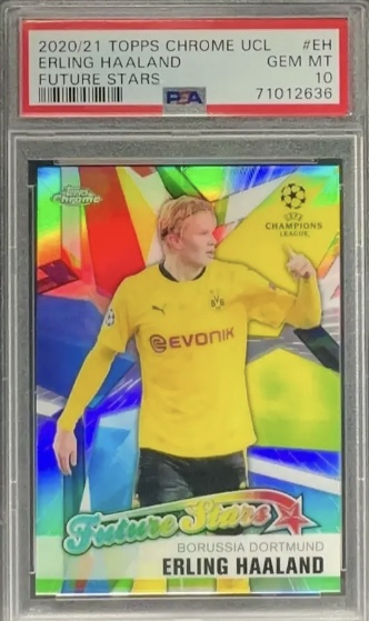 2020 Erling Haaland Topps Chrome #FS-EH