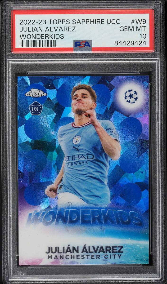 2022 Julian Alvarez Topps Chrome #W-9