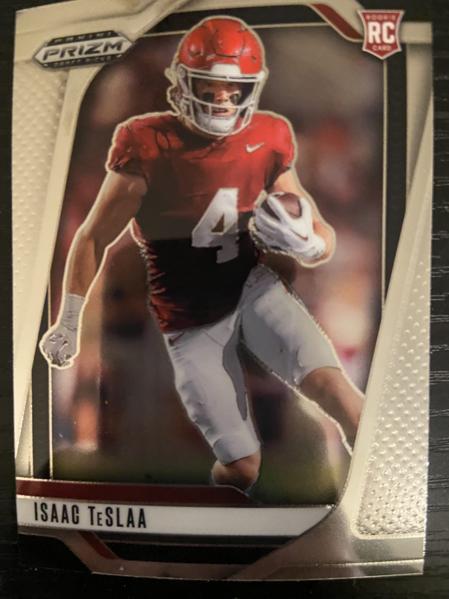 2025 Isaac TeSlaa Prizm Draft Picks #129 (Silver Prizm)