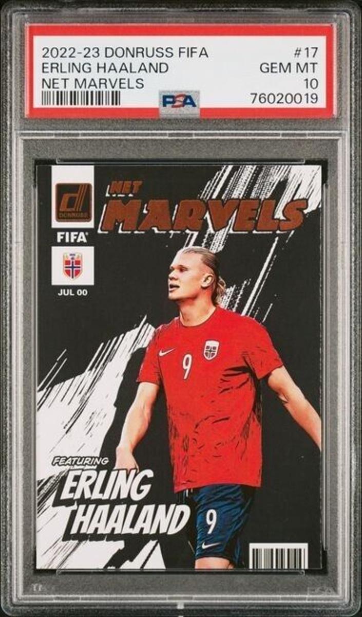 2022 Erling Haaland Panini Donruss Soccer #17