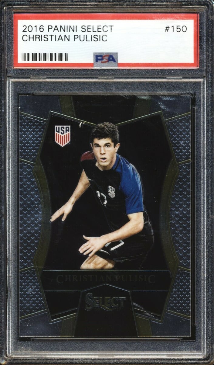 2016 Christian Pulisic Panini Select Soccer #150