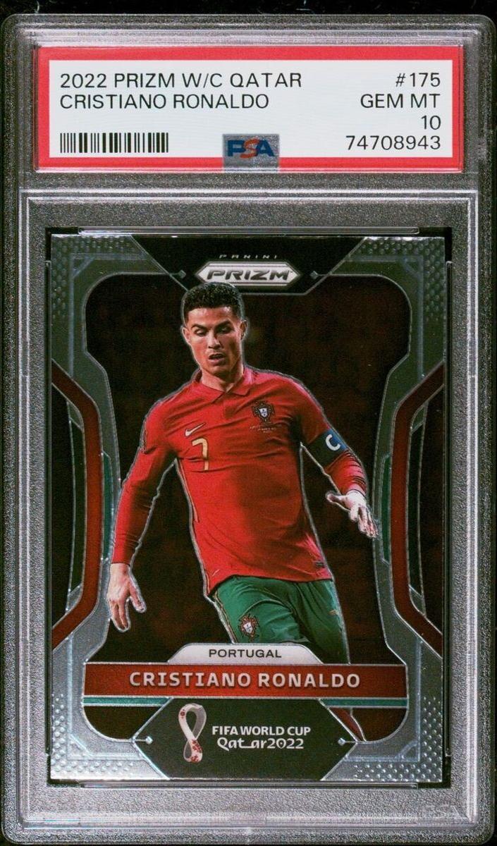 2022 Cristiano Ronaldo Panini Prizm #175