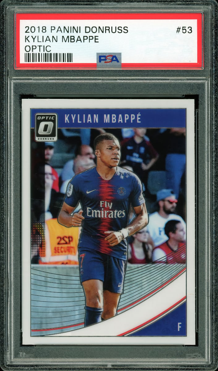 2018 Kylian Mbappe Panini Donruss Optic #53