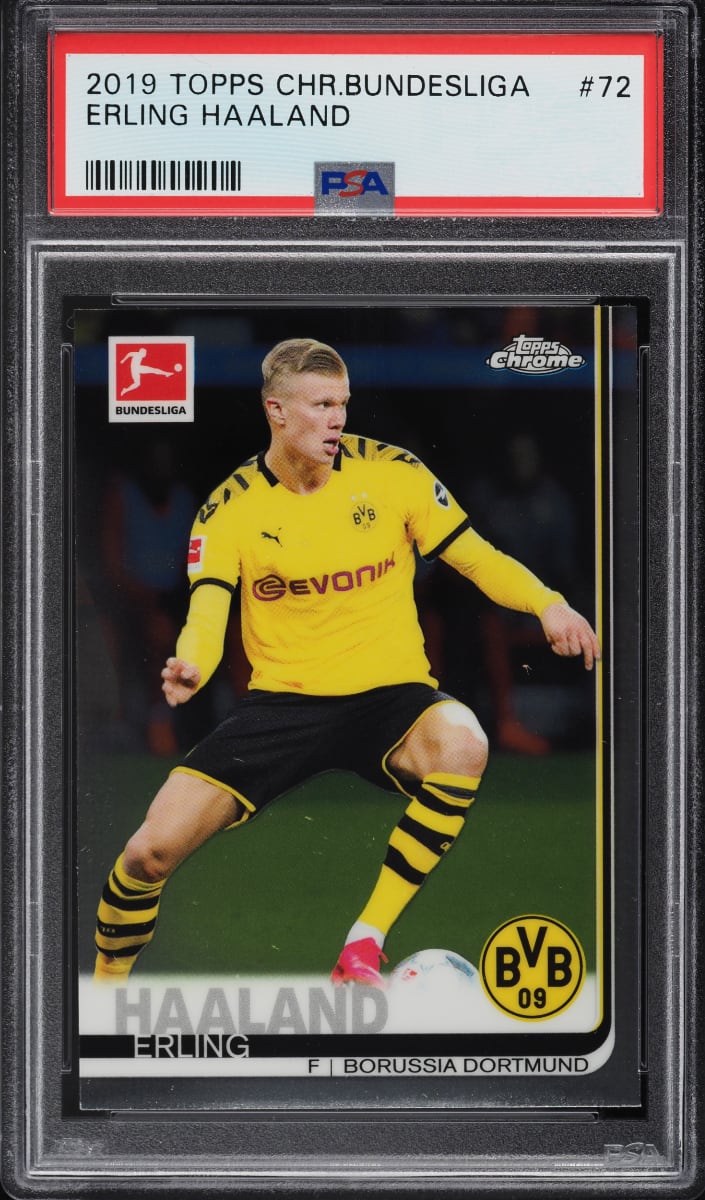 2019 Erling Haaland Topps Chrome #72
