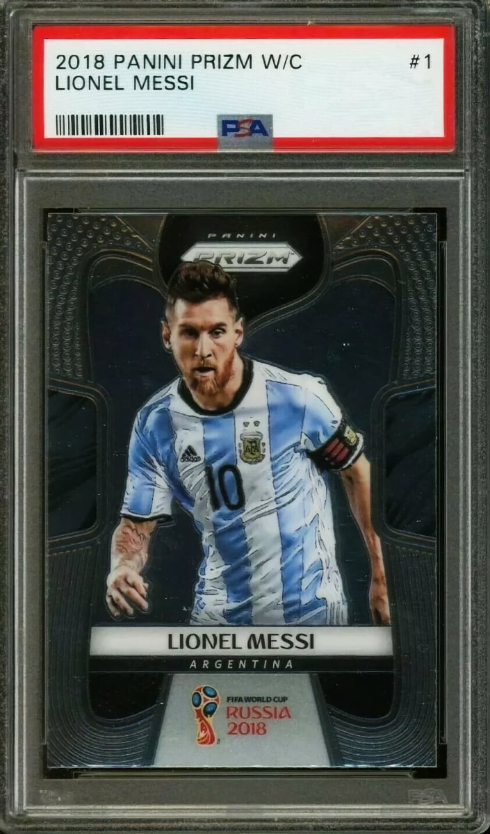 2018 Lionel Messi Panini Prizm World Cup Soccer #1