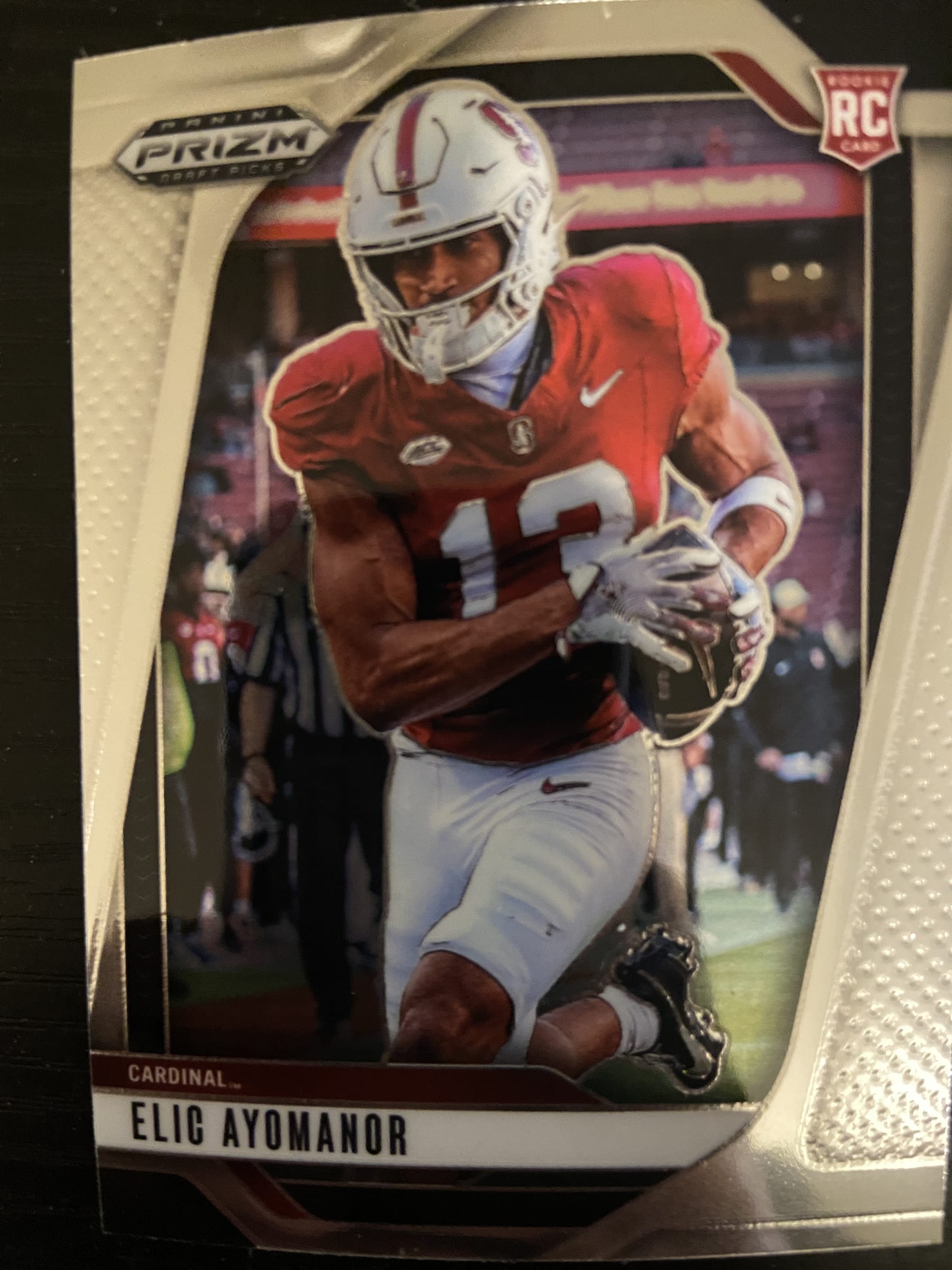 2025 Elic Ayomanor Prizm Draft Picks #115 (Silver Prizm)