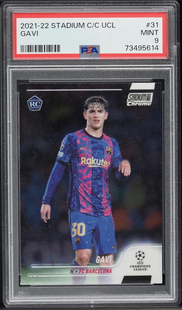 2021 Gavi Topps Stadium Club Chrome UEFA Champions League Soccer #31