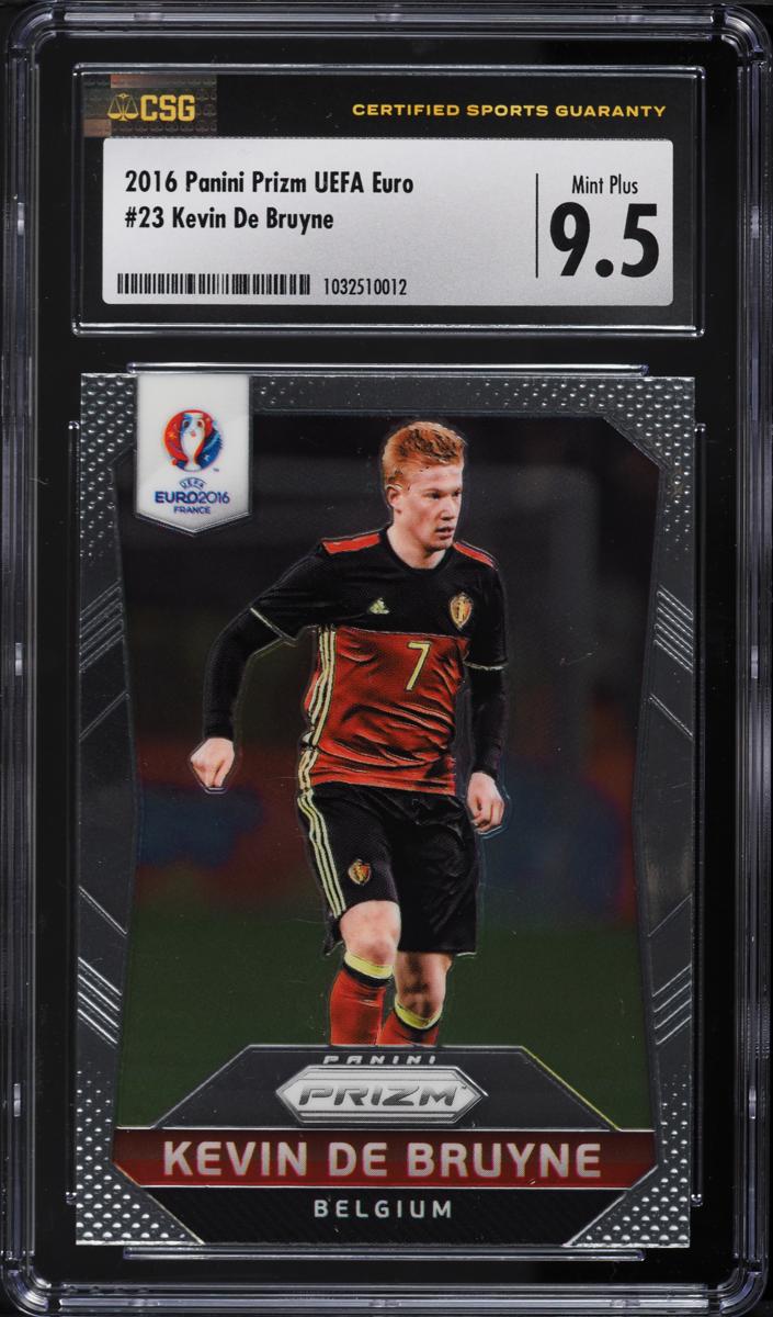 2016 Kevin De Bruyne Panini Prizm UEFA Euro Soccer #23