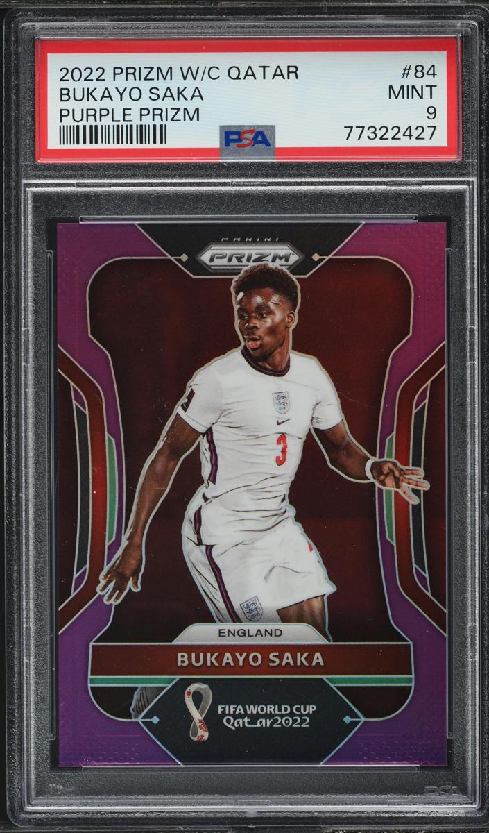 2022 Bukayo Saka Panini Prizm #9