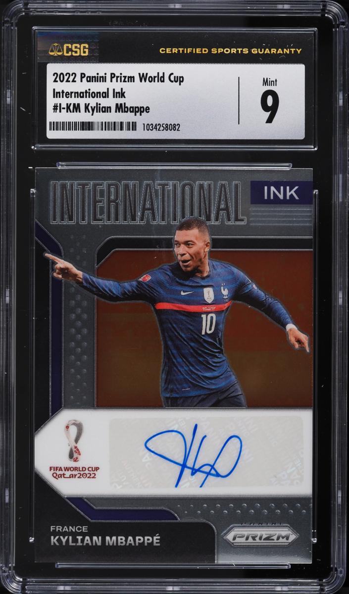 2022 Kylian Mbappe Panini Prizm #I-KM