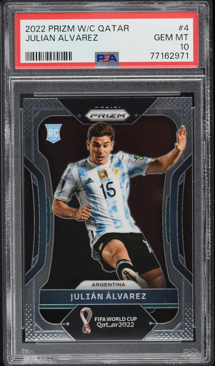 2022 Julian Alvarez Panini Prizm #4