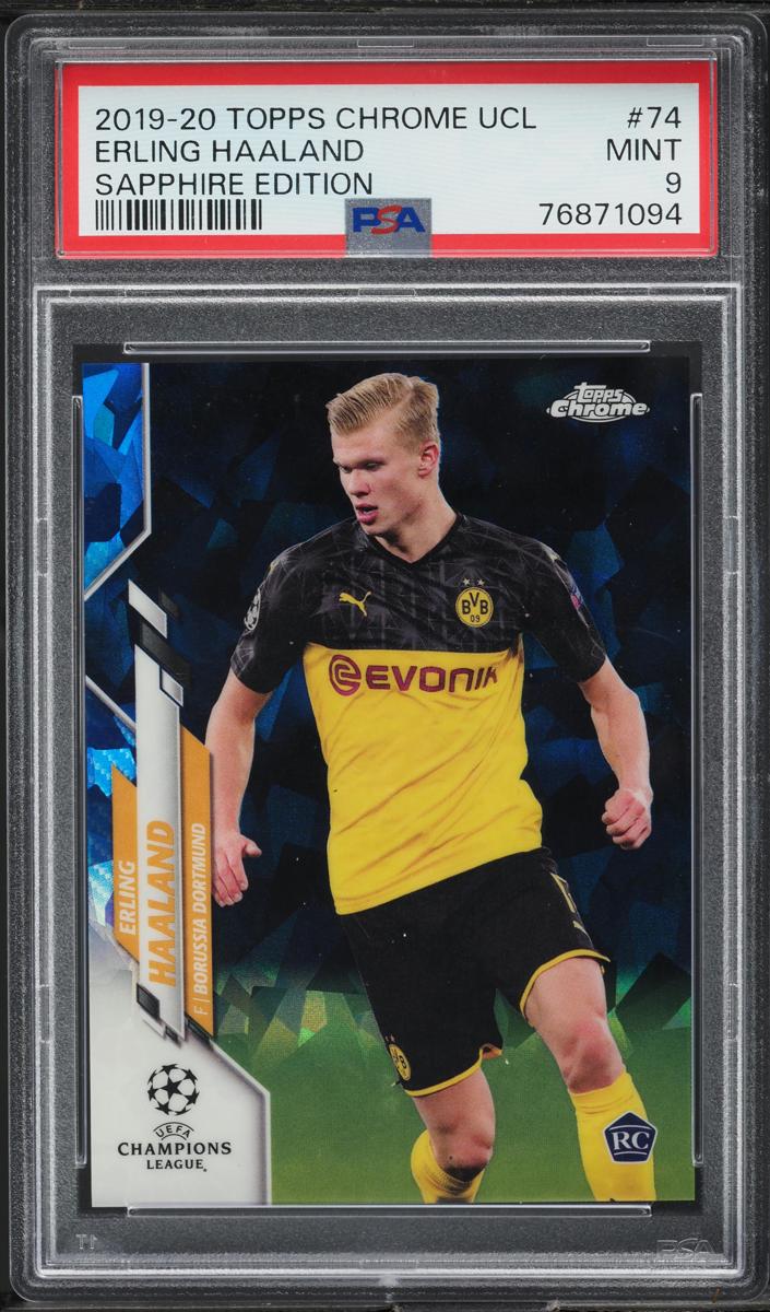 2019 Erling Haaland Topps Chrome #74
