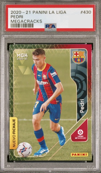 2020 Pedri Panini La Liga Megacracks Soccer #430