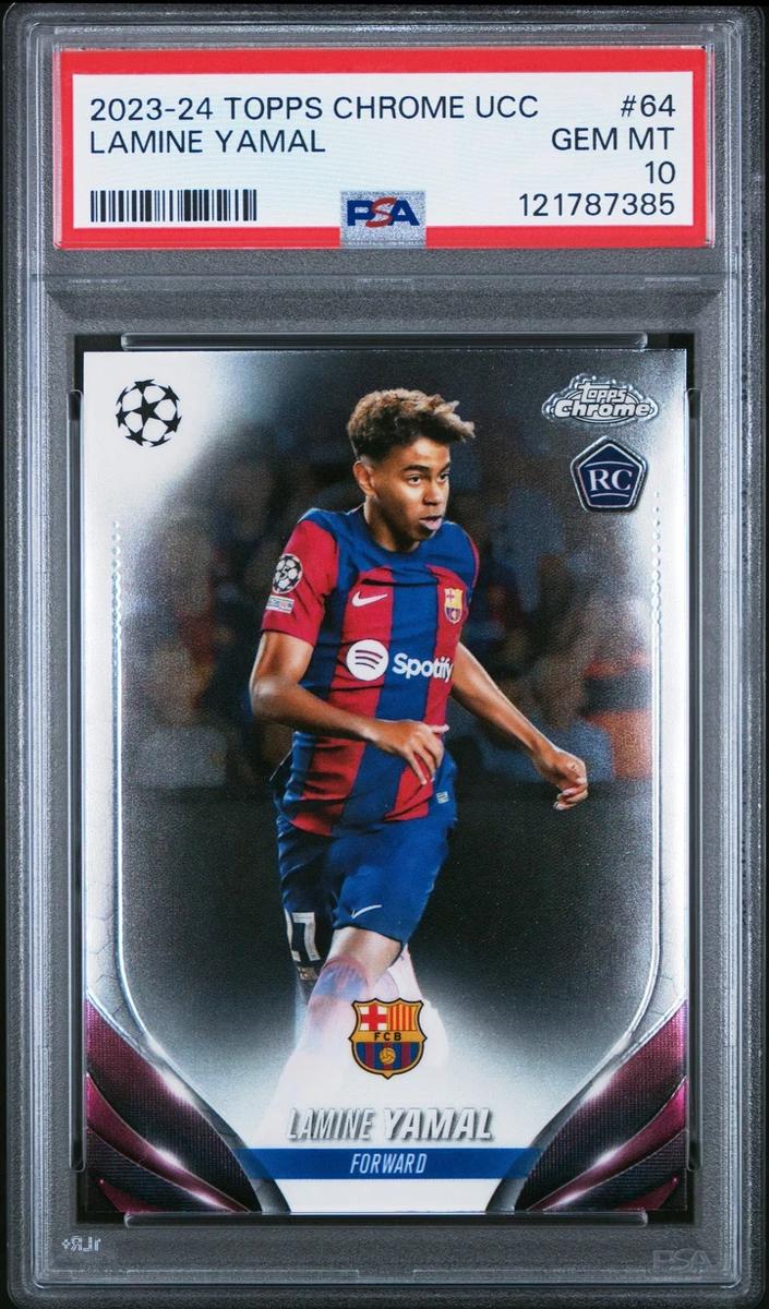 2023 Lamine Yamal Topps Chrome #64