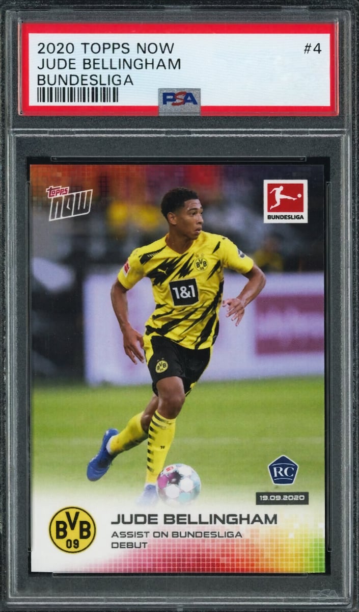 2020 Jude Bellingham Topps Now Bundesliga Soccer #4