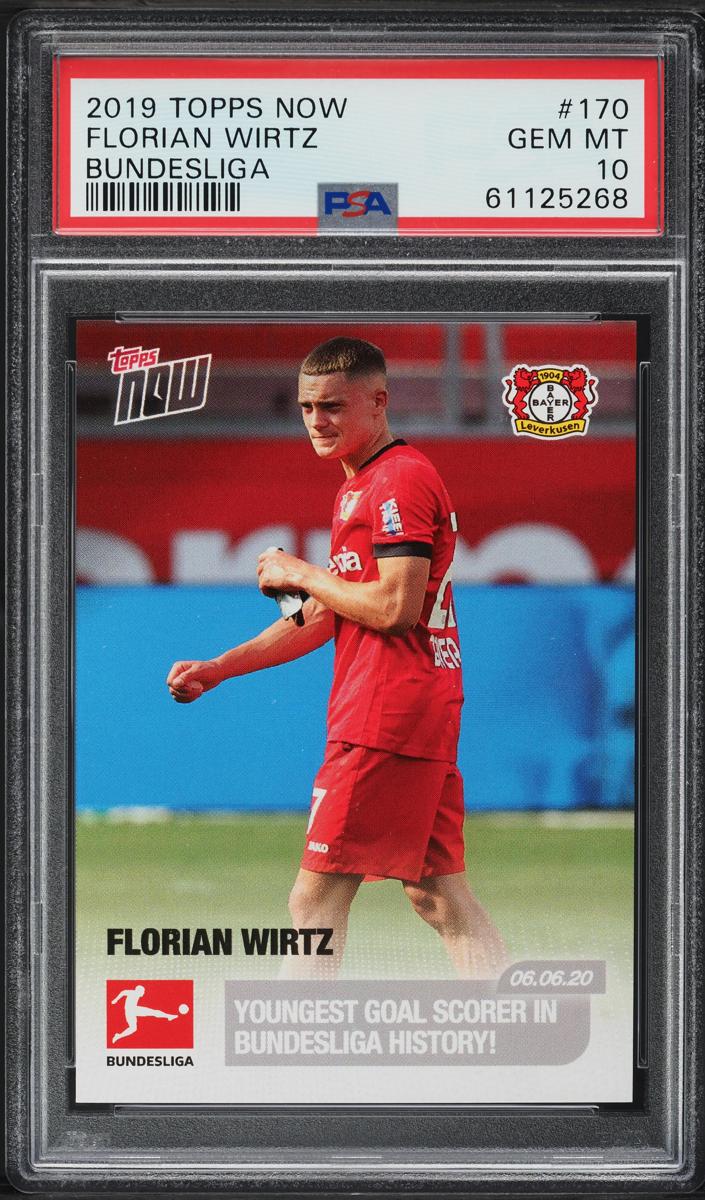 2019 Florian Wirtz Topps Now Bundesliga Soccer #170