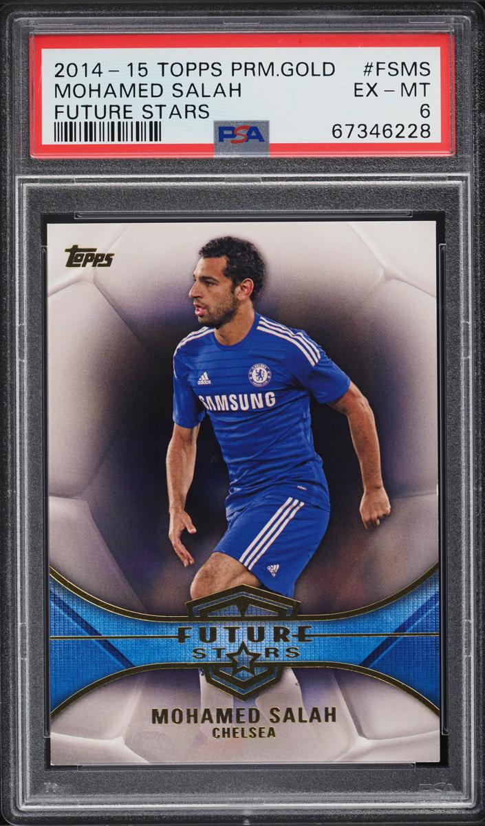 2014 Mohamed Salah Topps Premier Gold Soccer #FS-MS