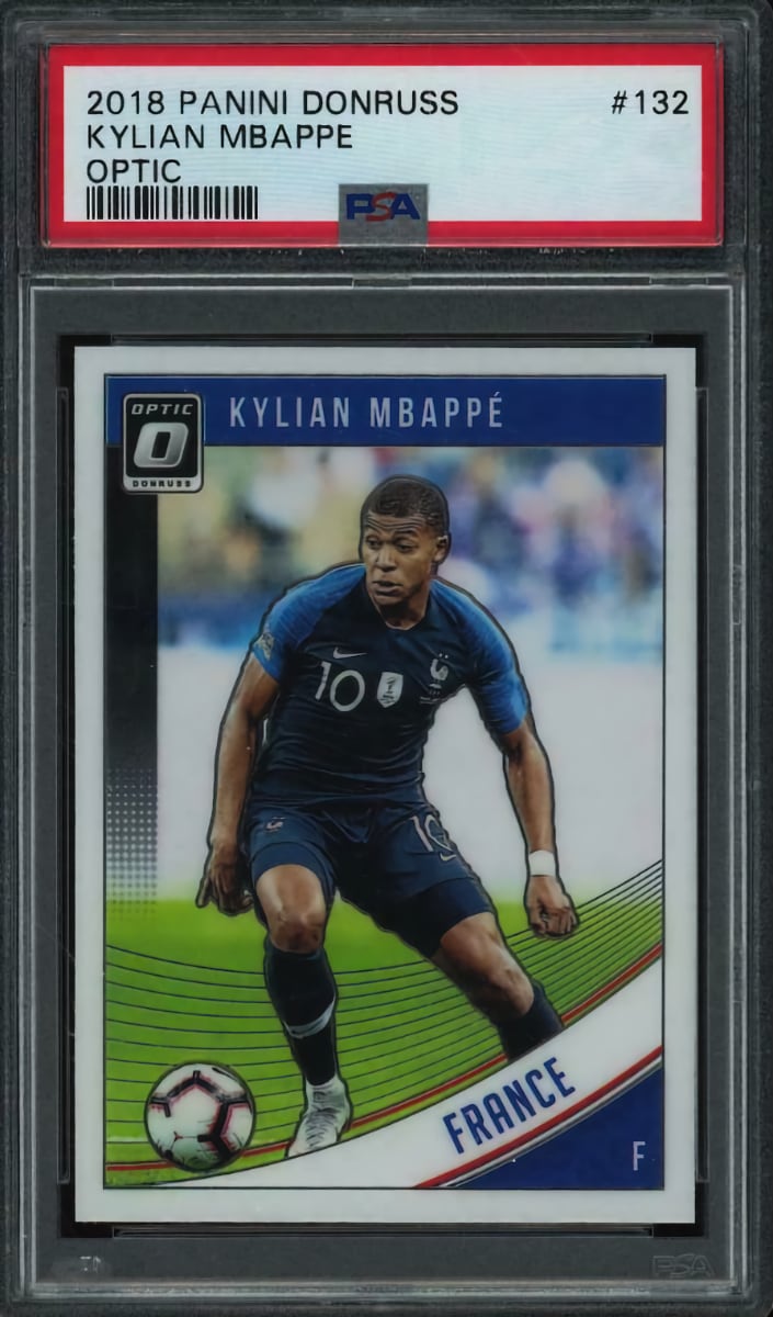 2018 Kylian Mbappe Panini Donruss Optic #132