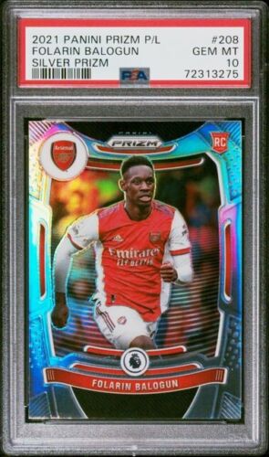 2021 Folarin Balogun Panini Prizm #208 (Silver)