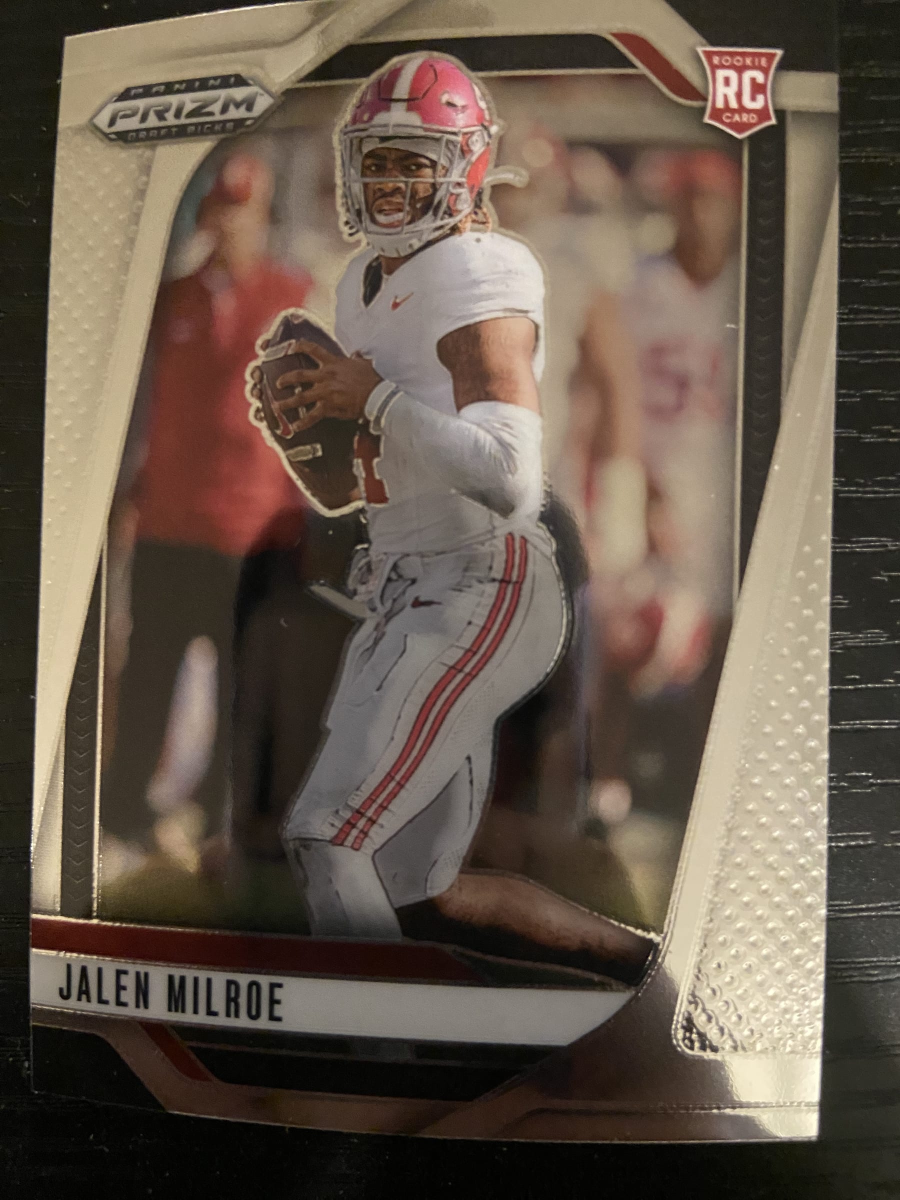 2025 Jalen Milroe Panini Prizm #5 (Silver Prizm)