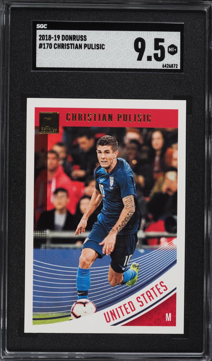 2018 Christian Pulisic Panini Donruss Soccer #170