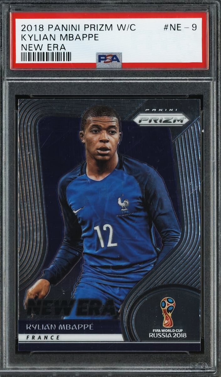 2018 Kylian Mbappe Panini Prizm World Cup Soccer #NE-9