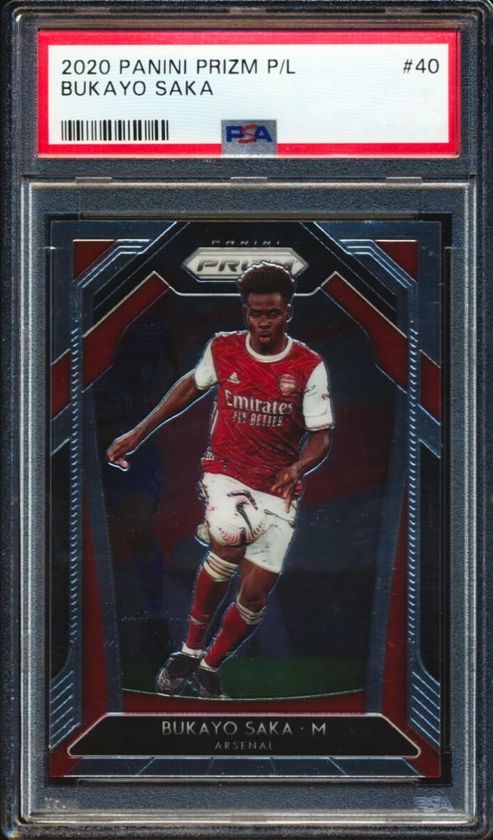 2020 Bukayo Saka Panini Prizm #40