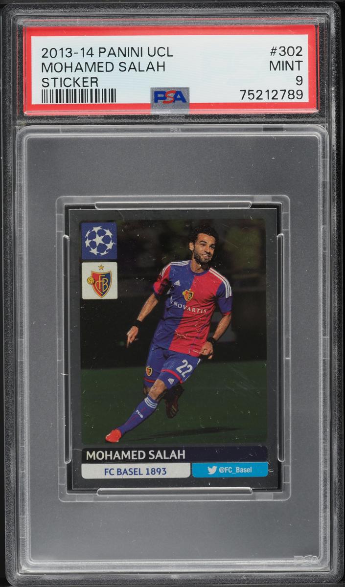 2013 Mohamed Salah Panini UEFA Champions League Stickers Soccer #302