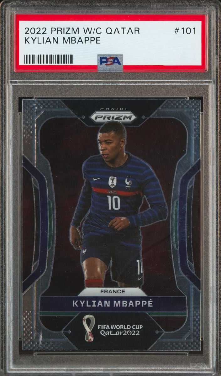 2022 Kylian Mbappe Panini Prizm #101