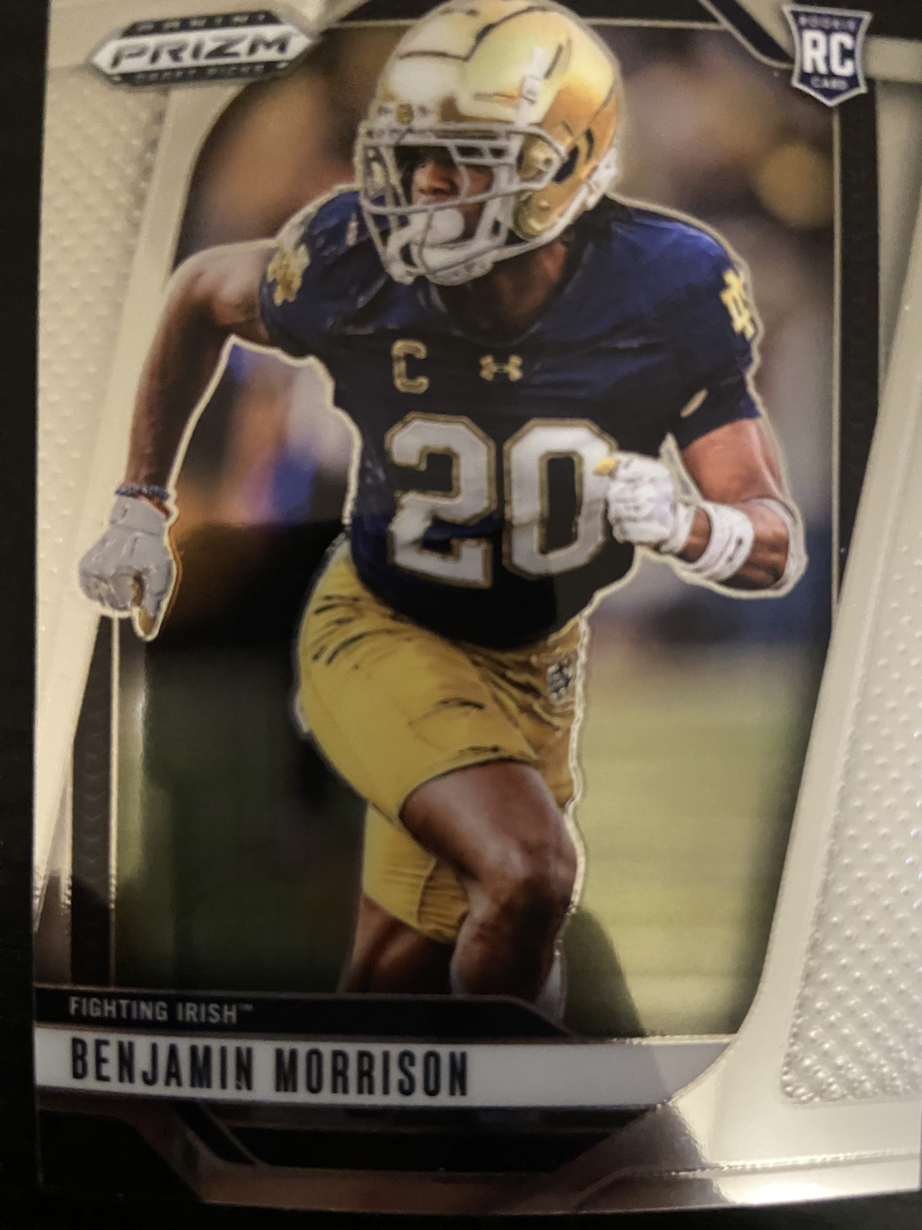 2025 Benjamin Morrison Prizm Draft Picks #75 (Silver Prizm)