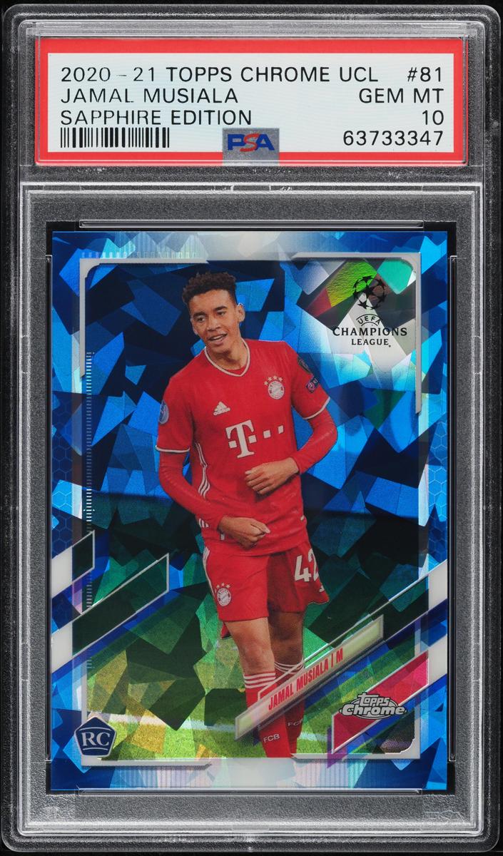2020 Jamal Musiala Topps Chrome #81