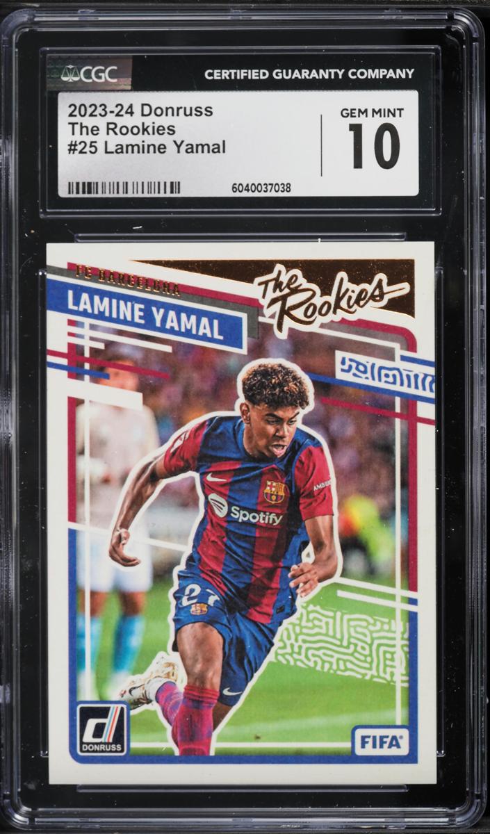 2023 Lamine Yamal Panini Donruss FIFA Soccer #25