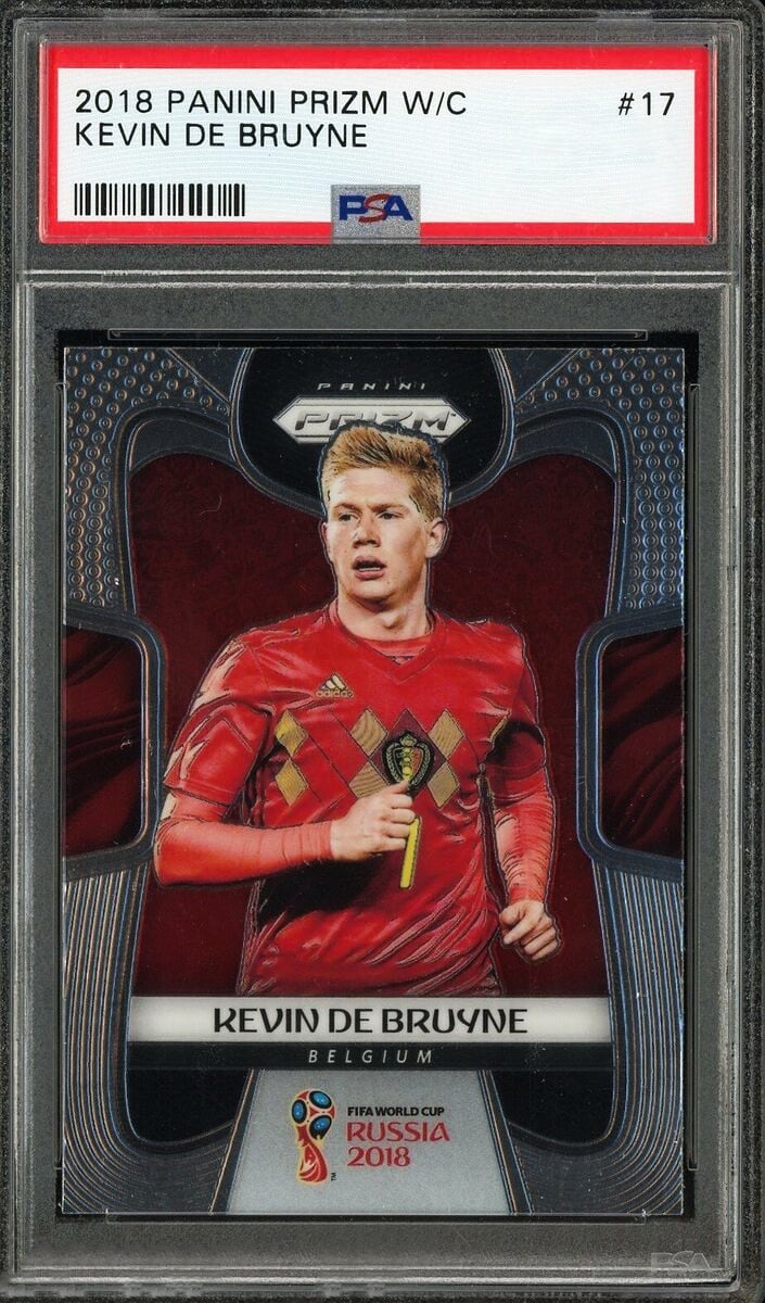 2018 Kevin De Bruyne Panini Prizm World Cup Soccer #17