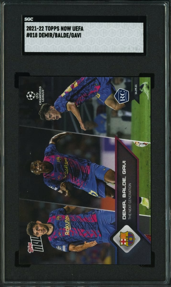2021 Gavi Topps Now UEFA Champions League Soccer #18