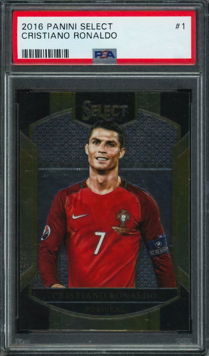 2016 Cristiano Ronaldo Panini Select Soccer #1
