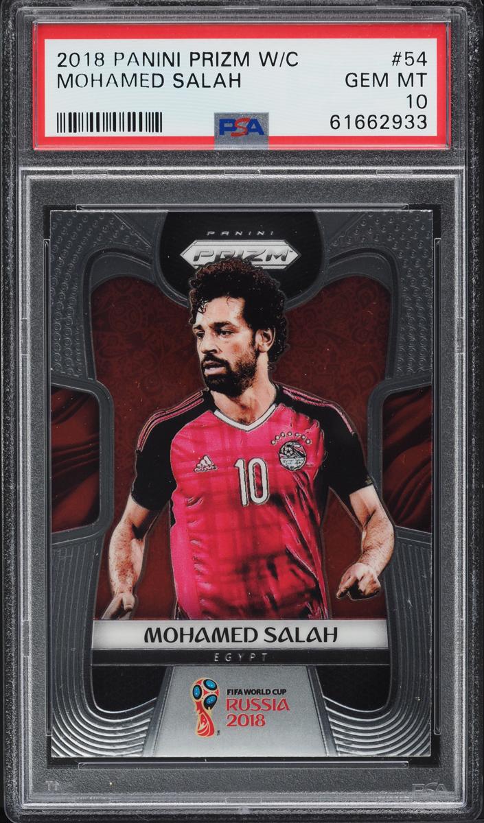 2018 Mohamed Salah Panini Prizm World Cup Soccer #54