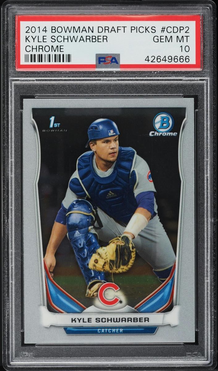 2014 Kyle Schwarber Bowman Draft Baseball #CDP2