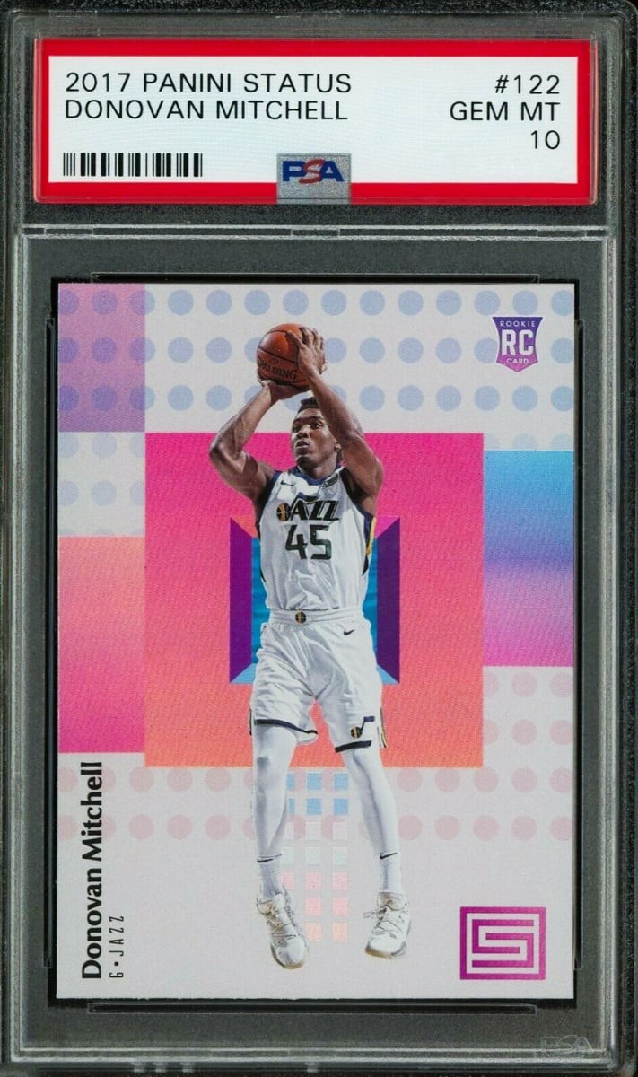 2017 Donovan Mitchell Panini Status Basketball #122